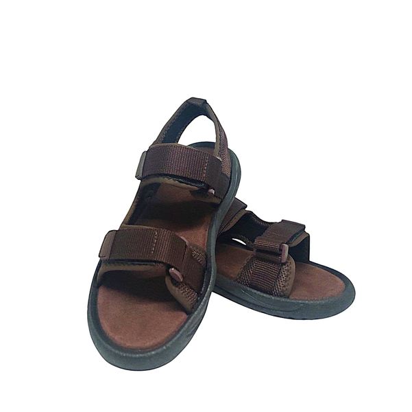 Mens Outdoor Adventure Hook and Loop Stap Sandals