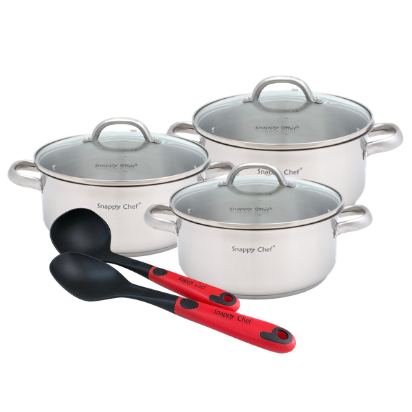 Snappy Chef 6pc Budget Cookware Set