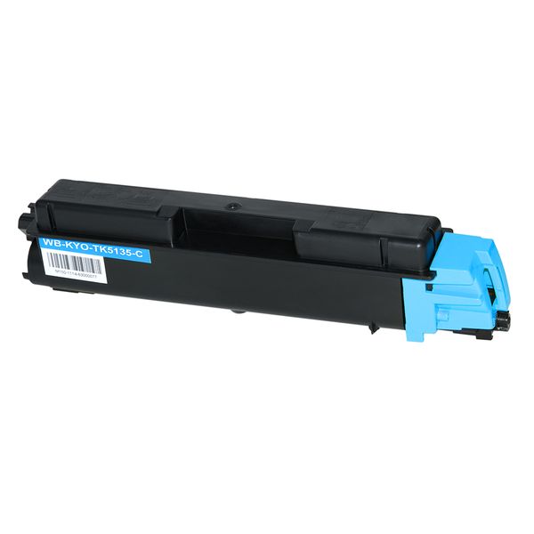 Kyocera TASKalfa 265ci &amp; TASKalfa 266c Cyan Toner Cartridge (TK-5135 )
