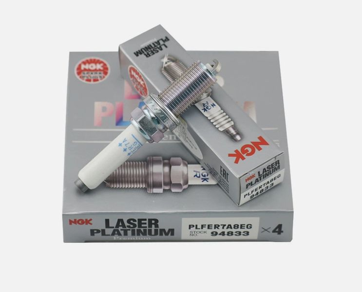 NGK PLFER7A8EG Platinum Spark Plugs (Pack of 4)