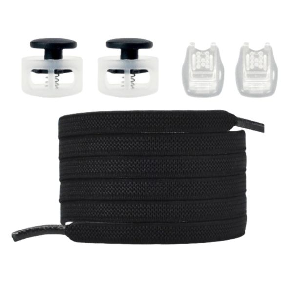 No Tie Shoelaces For Adults Elastic Buckle Shoelaces