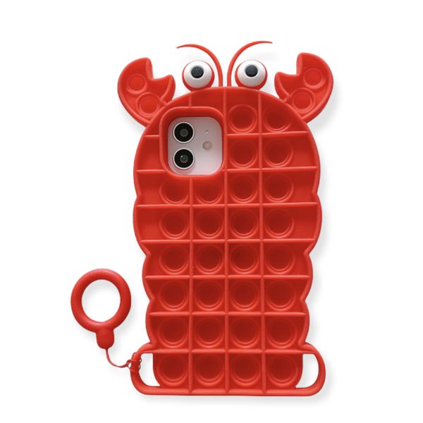 Pretty Gadgets 3D Fidget Cover for iPhone 12 / iPhone 12 Pro- Scorpion