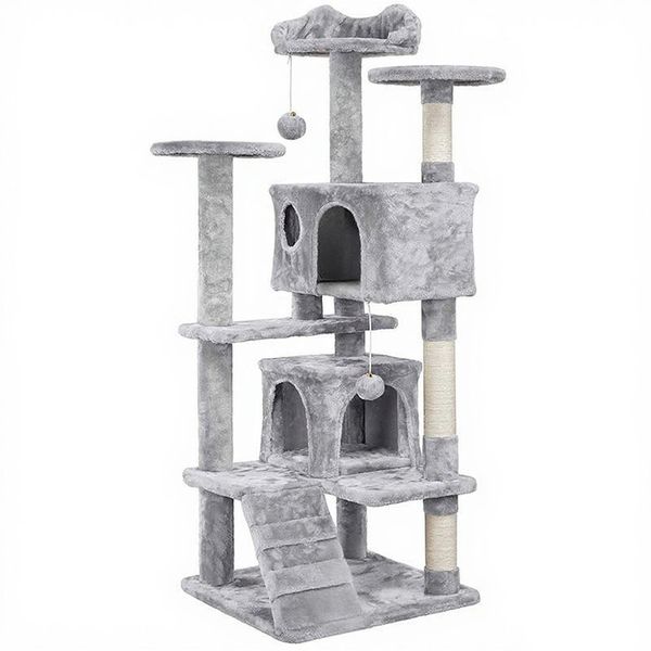 Cat Tree Cat Tower Cat Climbing Frame Cat Scratch Post Climbing Toy-138cm