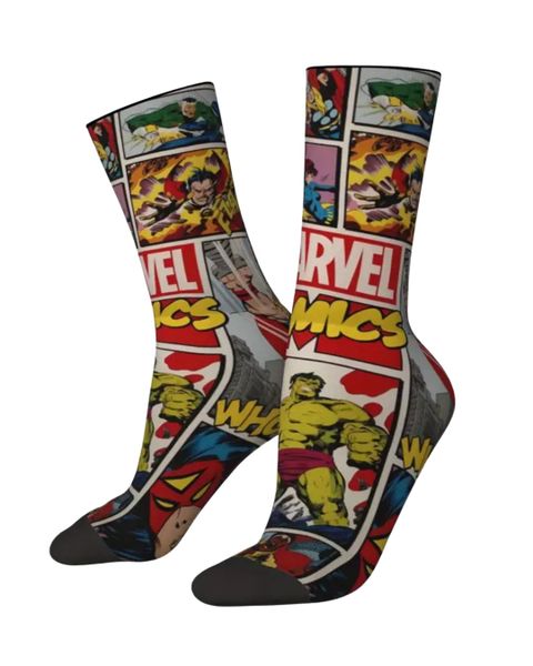 1 Pair Marvel Comics Superhero Fashion Socks