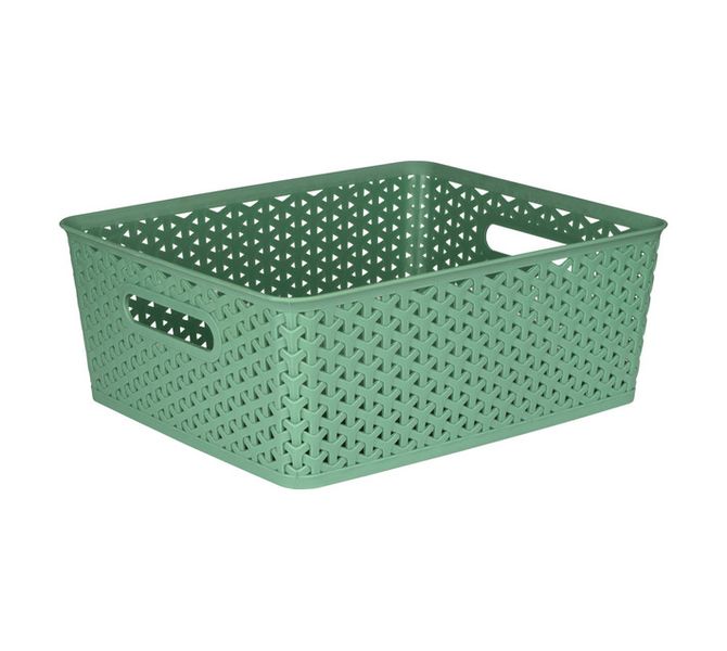 Miss Molly Woven Basket 15 L Olive