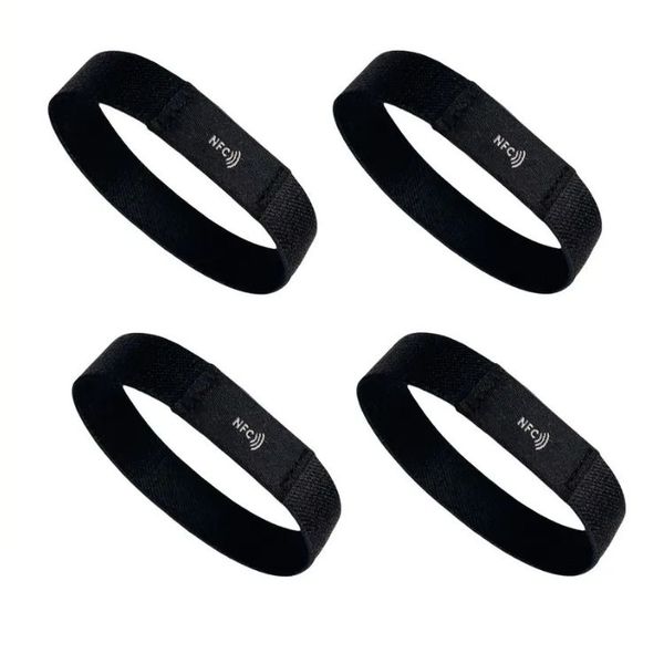 NFC Digital Sharing Wristband - 4 Pack