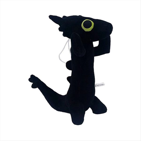 Black Dancing Dragon Plush 10 Inch Plush Cute and Fun Toy