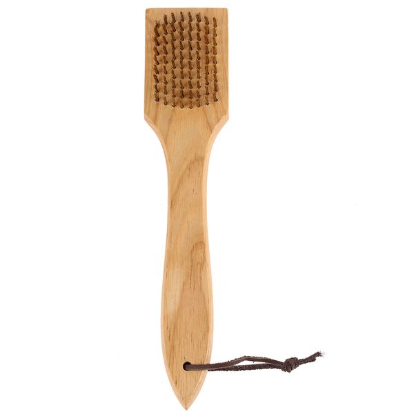 Wooden Handle Copper Wire BBQ Cleaning Brush