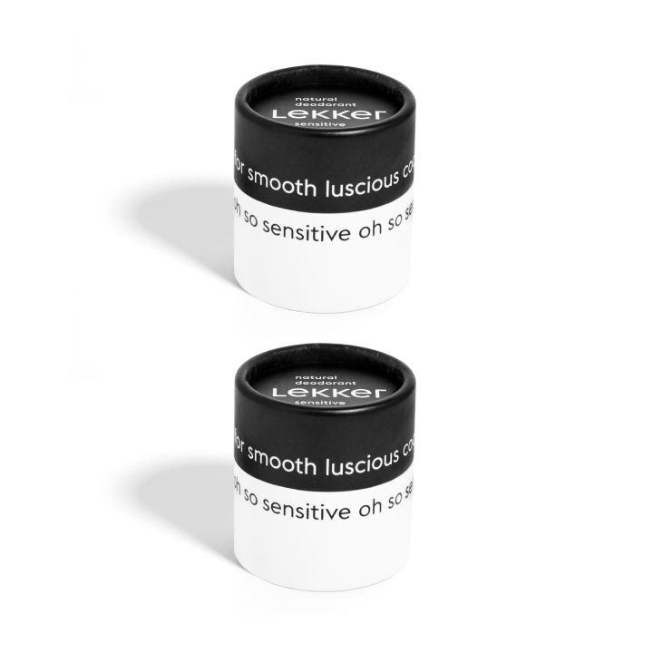 The Lekker Company - Natural Deodorant - Deo Cream - Sensitive