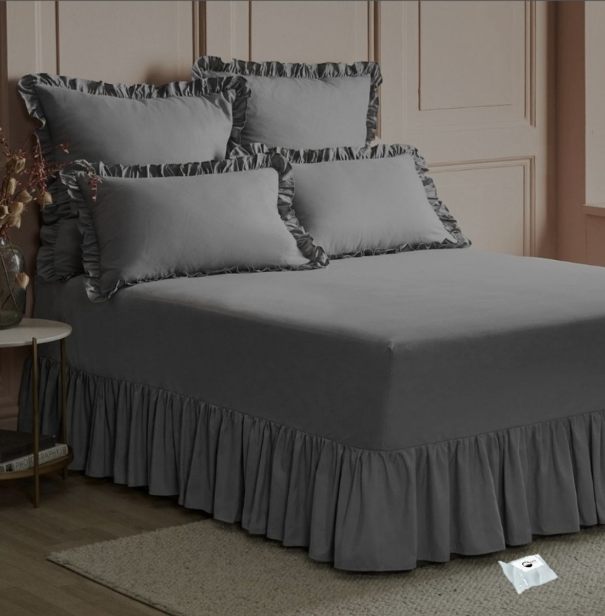 SMTE 6 piece Frilled Bed Sheet Set Shop Today Get It Tomorrow 