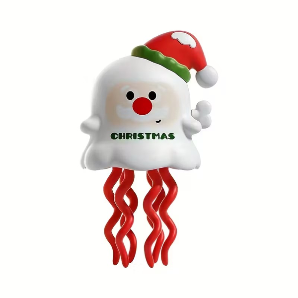 Wind-Up Moving Santa Toy