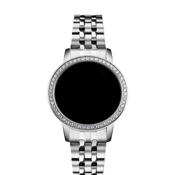 Lukhanyo Ladies Silver Led Watch