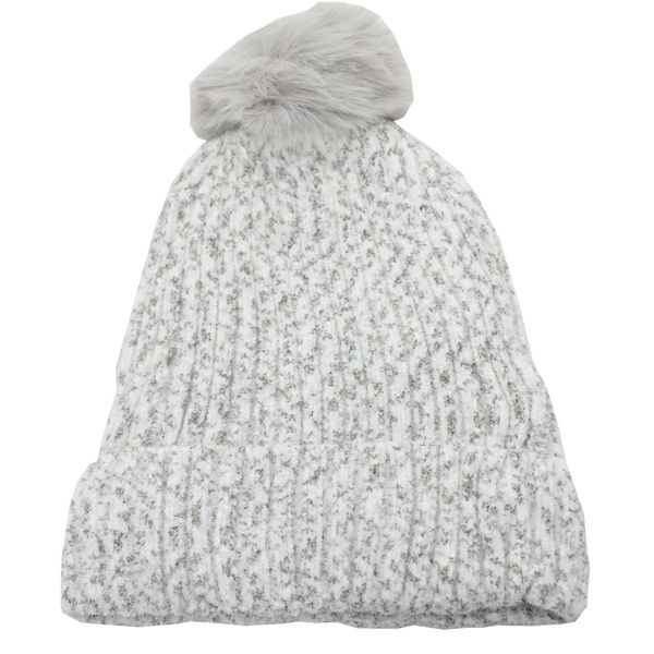 Tonal Pompom Beanie