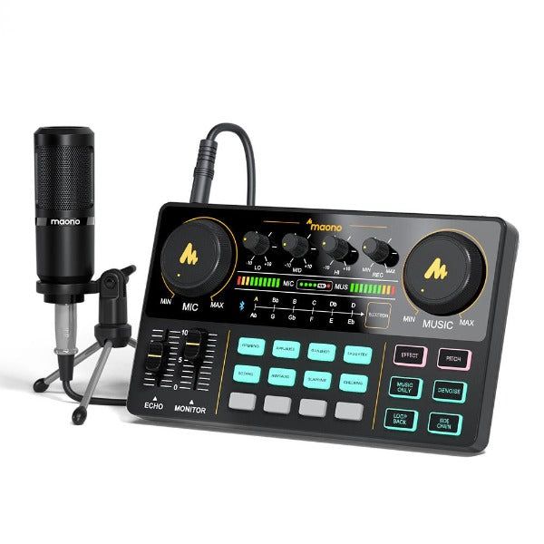 Maono AU-AM200S1 Maonocaster Lite All-In-One Podcast Production Studio