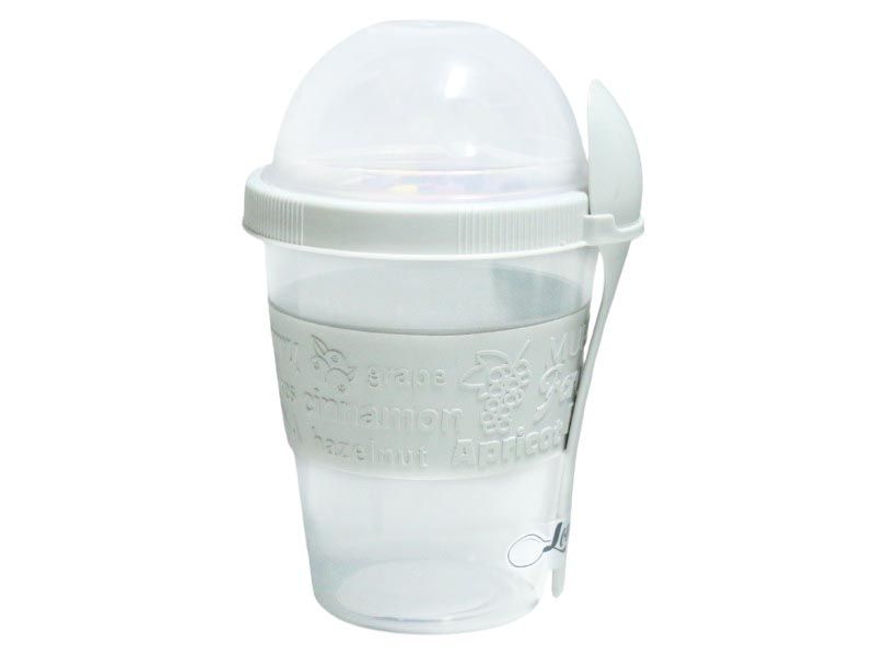Yoghurt Mug with Spoon 600ml