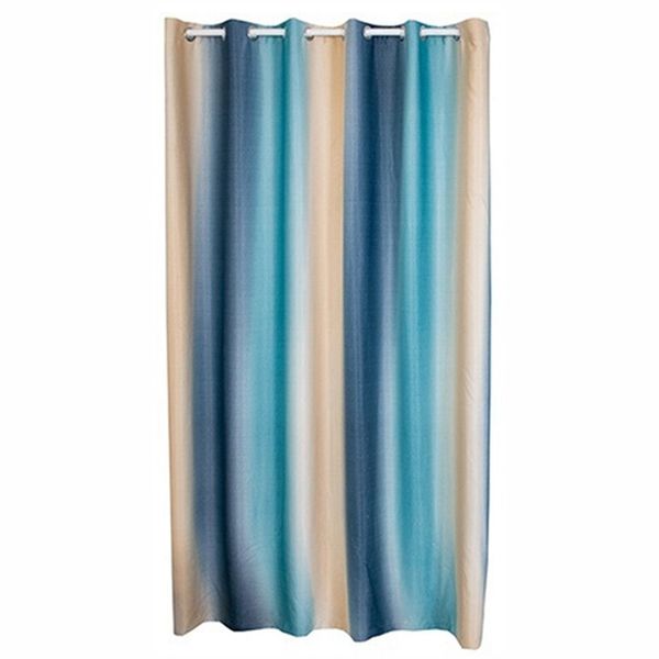 Matoc Designs Readymade Curtain -Gradient Pink Grey -Lined -Eyelet