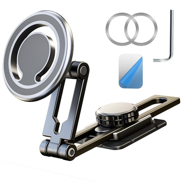Car Phone Holder Magnetic Car Mount Foldable Expansion Bracket Adjustable
