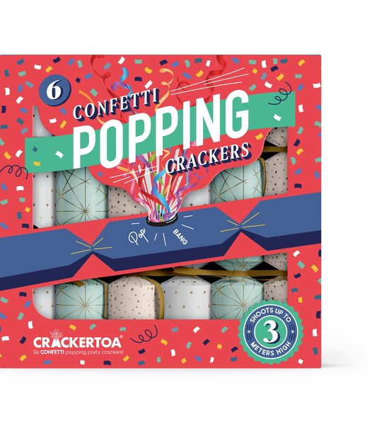 Holly &amp; Ivy Christmas Crackers - Crackertoa Pastel Patterns