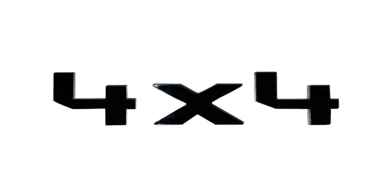 Ford Ranger 4X4 3D Look Tailgate Decal