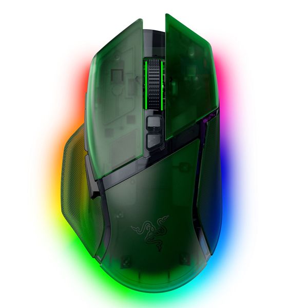 Razer Basilisk V3 Pro 35K Wireless Gaming Mouse - Phantom Green Edition