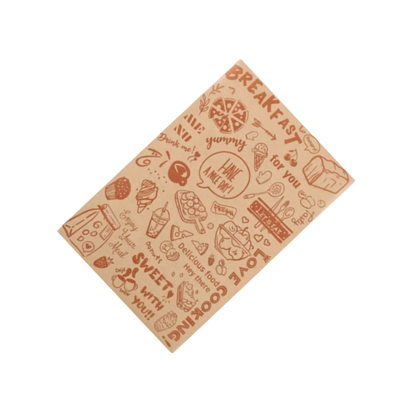 30cm x 8m Multifunctional Non-Stick Paper Roll With Decorative Design