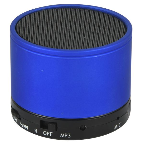 Geeko Mini Rechargeable Bluetooth Version V2.1 Speaker with Microphone-Blue