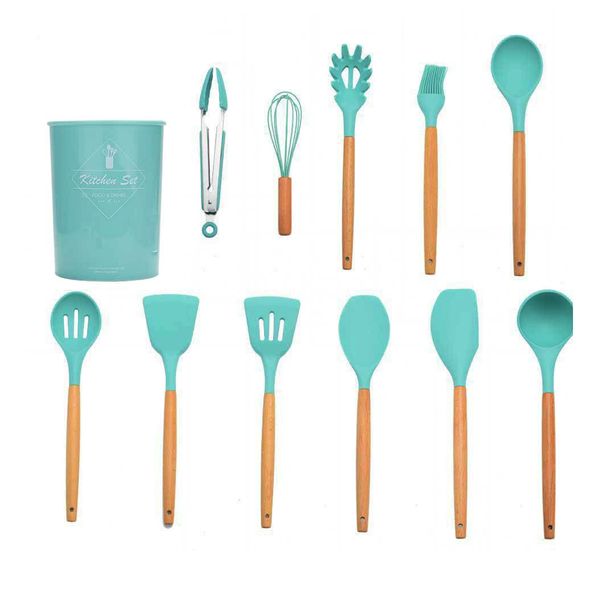Kitchen Utensil Set of 12 Set Duck Blue