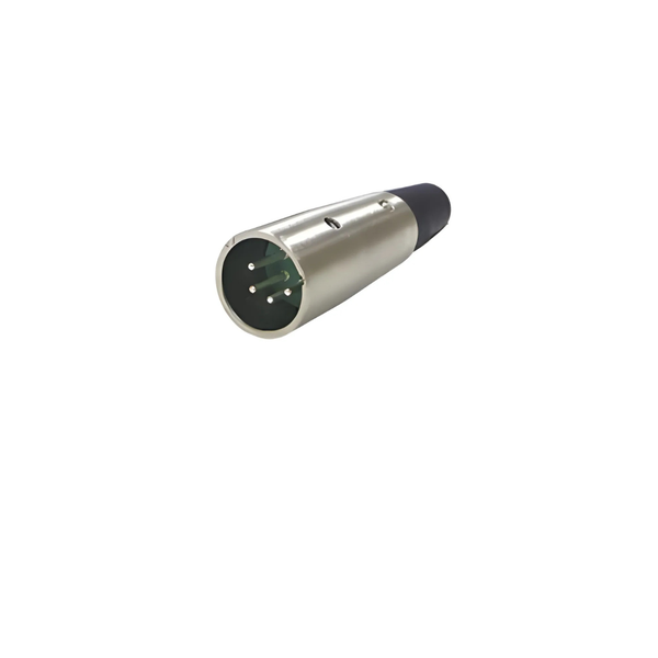 XLR-A4M 4-Pin Inline Male XLR Cable Connector with Screw Clamp