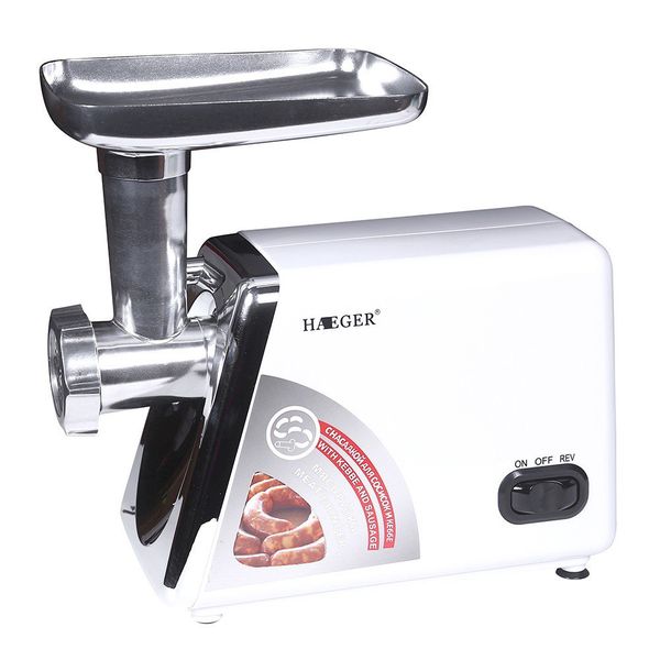 HAEGER 2500w Genuine Multi-Function meat grinder for home use