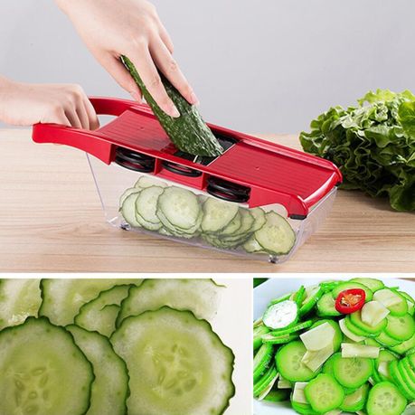 Myvit Vegetable Cutter with Steel Blade Mandoline Slicer Potato Peeler –  MYVIT Home