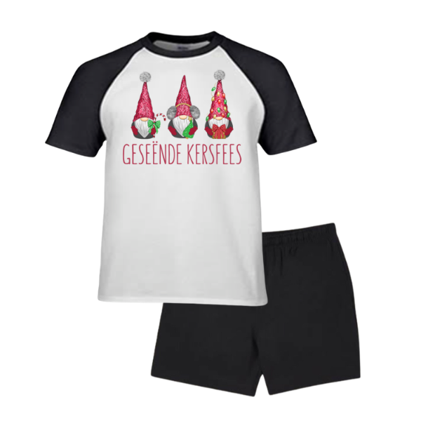 Christmas Themed Pyjamas-Women- Gnomes-Geseende Kersfees