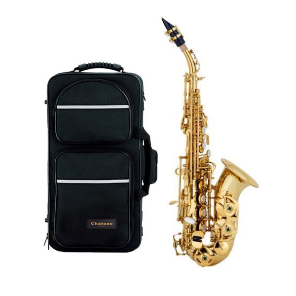 Chateau CCS-22 Curved Bb Soprano Saxophone Lacquer
