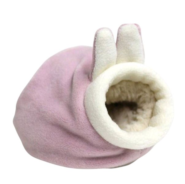 Pink Rabbit Winter Warm Bed
