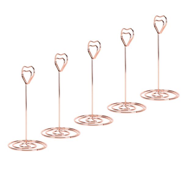 Heart-Shaped Photo Holder 12cm for Wedding Party