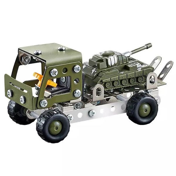 HEMCO 133 Piece Military Vehicle Puzzle for Intelligent &amp; Creative Kids - B4726