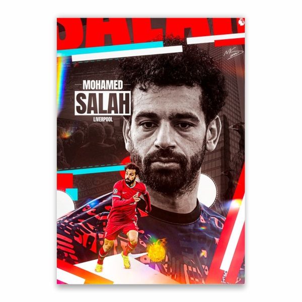 Mohamed Salah Liverpool Poster - A1