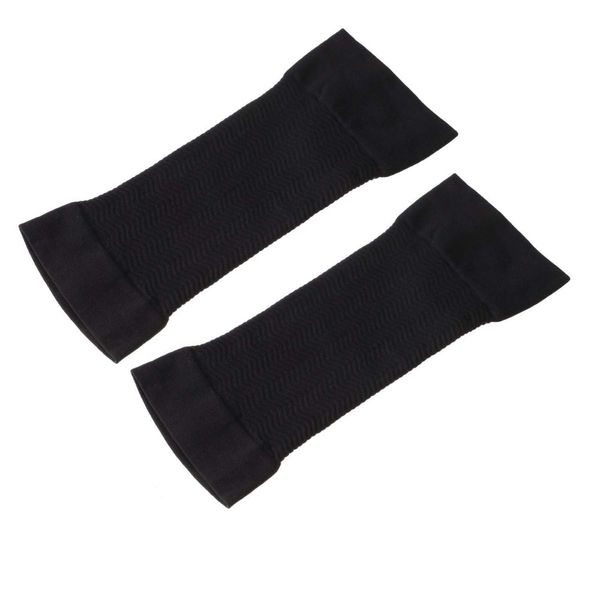 Slimming Arm Sleeves/Arm Compression Shapers for Weight Loss -Black