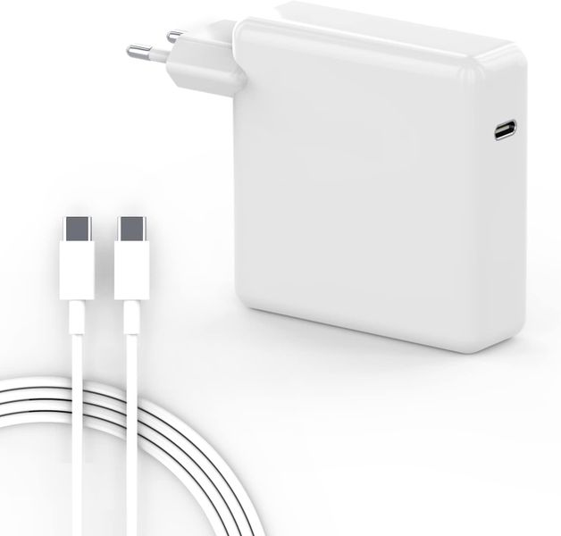 87W USB-C Power Adapter Compatible With MacBooks Magsafe &amp; Many More-(GC)