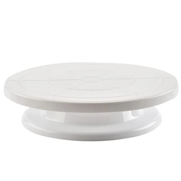 Manually Revolving Plastic Cake Turntable Baking Tool Decorating Stand