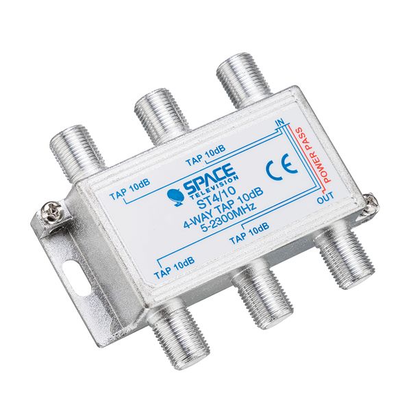 Space TV Satellite IF Tap - 4 Way - 10db (5 – 2250MHz)