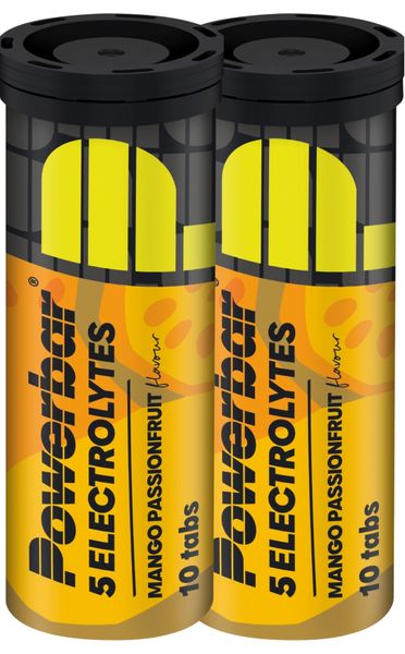 PowerBar 5 Electrolytes Mango Passionfruit 41gr (2 Pack)