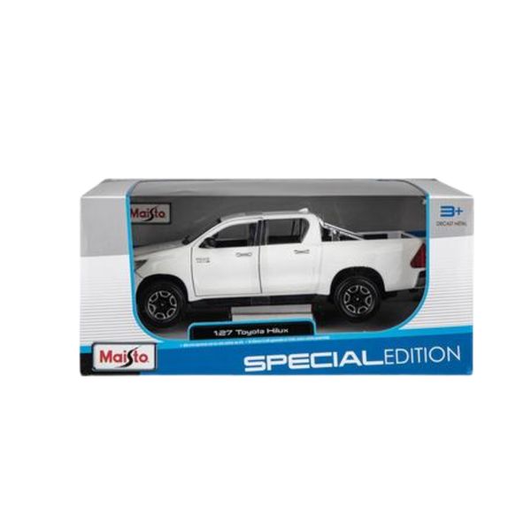 Maisto-1/27 Toyota 2.8D Hilux Bakkie Diecast Model-20cm length