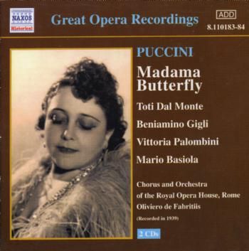 Madama Butterfly (De Fabritiis, Rome Opera House Orchestra) (CD / Album)
