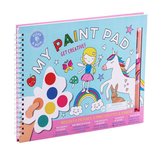 Floss &amp; Rock My Paint Pad Rainbow Fairy