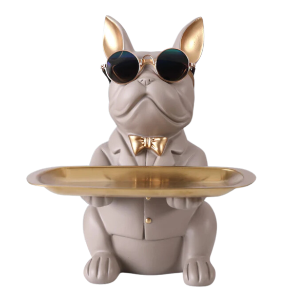 Bulldog Holder Tray - Grey