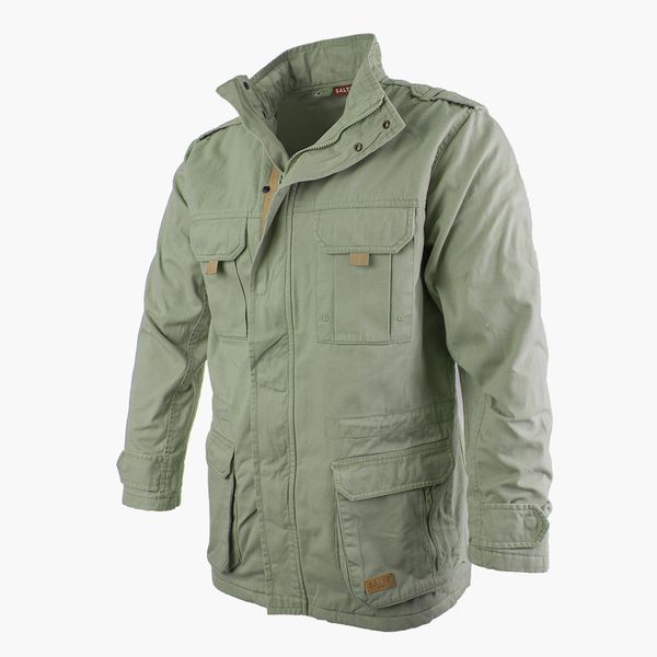 Salty - Men's Safari Jacket - Olive