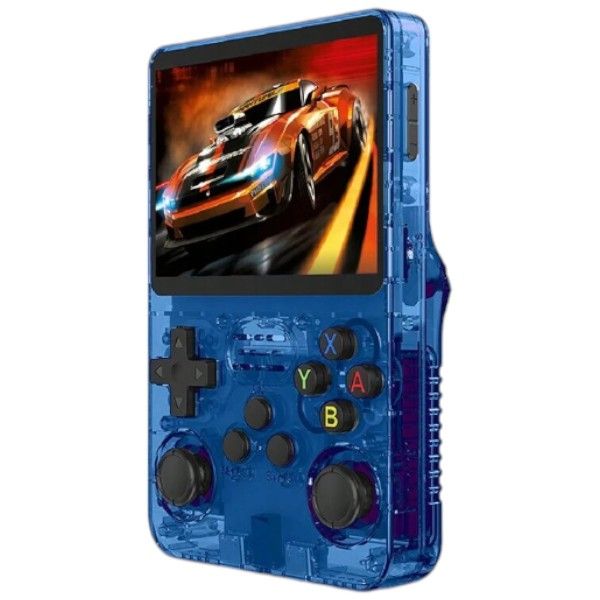 R36S - Retro Handheld Gaming Console With Wide Range of Gameplay - Orange