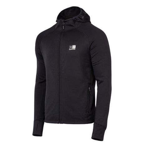 Karrimor Men Helix Fleece Jacket With Thumb Holes Black