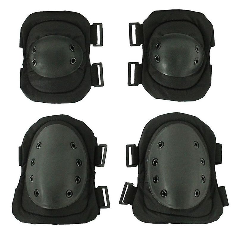 Outdoor Safety Tactical Knee and Elbow Pad Set JY-13 | Shop Today. Get ...