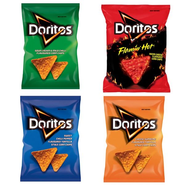 Doritos Assorted Corn Chips - 24 x 45g